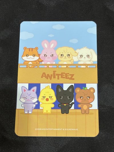 ATEEZ ANITEEZ IN THE CALLING旼尚行李卡