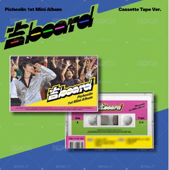 預購Picheolin 1st Mini Album吉BOARD(Gilboard)' Cassette Tape 