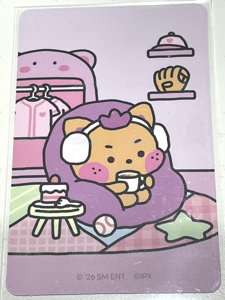 위시니니 周邊卡 豪華客房組 背面