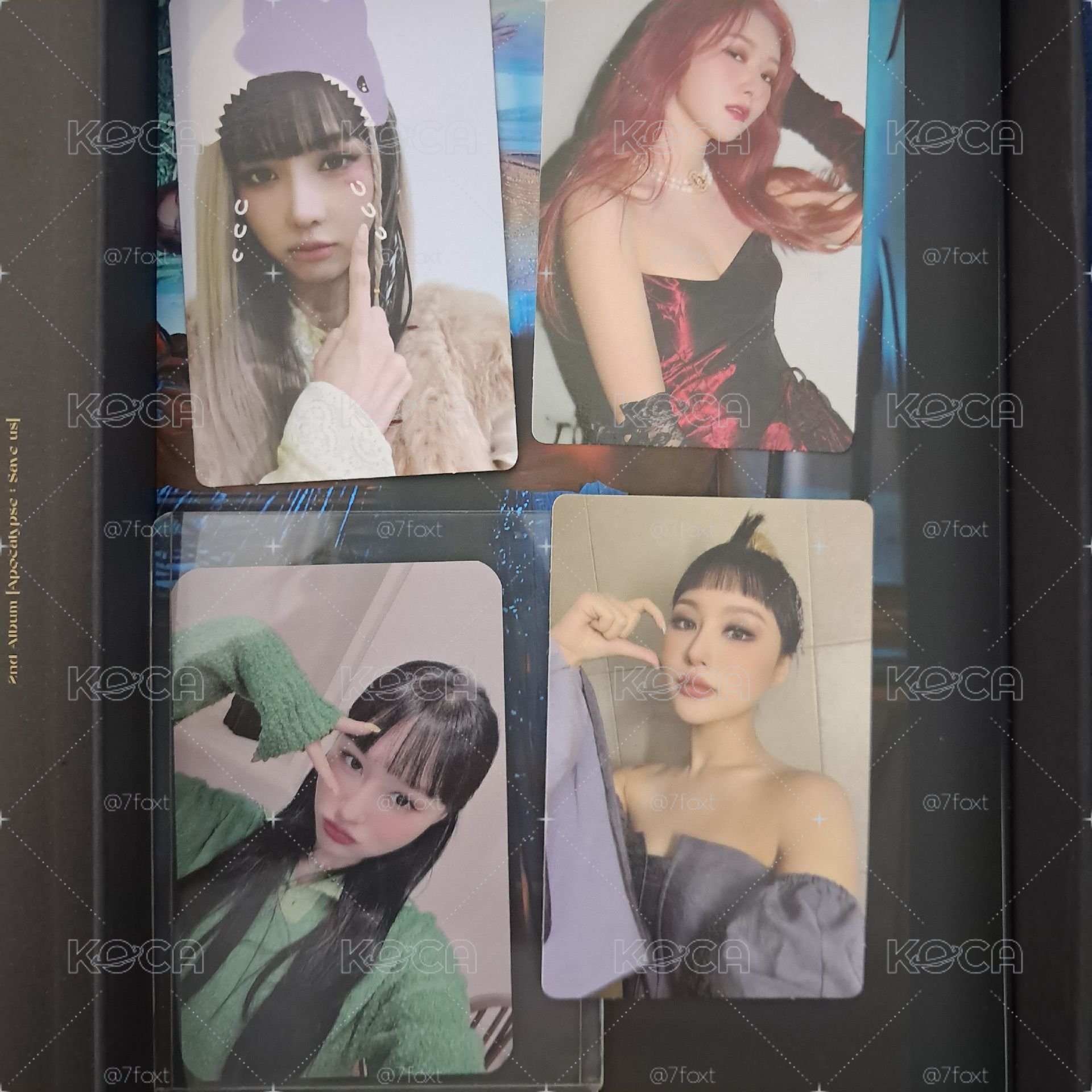 DREAM CATCHER 正規二輯限量版專輯+特典卡+專卡+贈佳泫virtuous電子專空專（只有紙殼）
