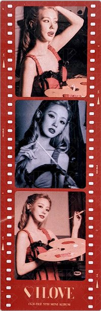 I LOVE Act ver. 專輯卡 膠片