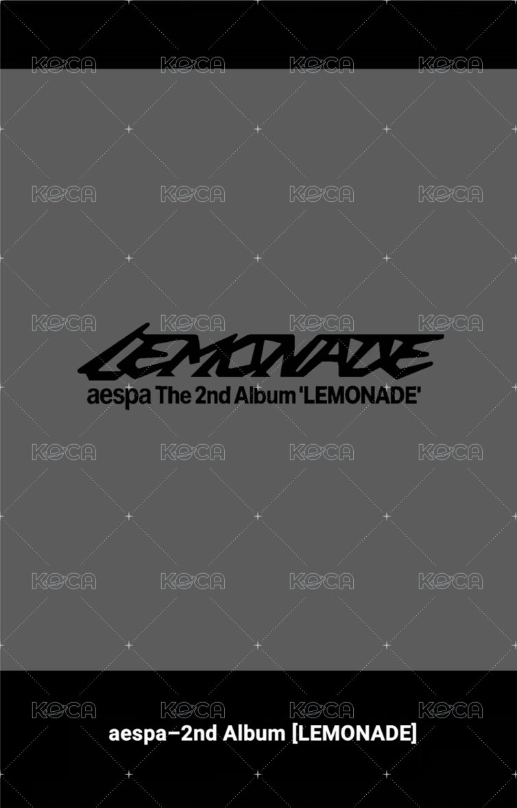 LEMONADE kms v1拍立得 特典卡  背面