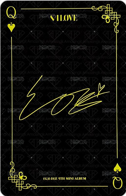 I LOVE 專輯卡 X-file ver. 背面