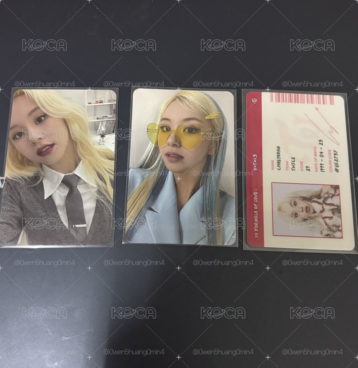 TWICE 彩瑛 小卡 科學家