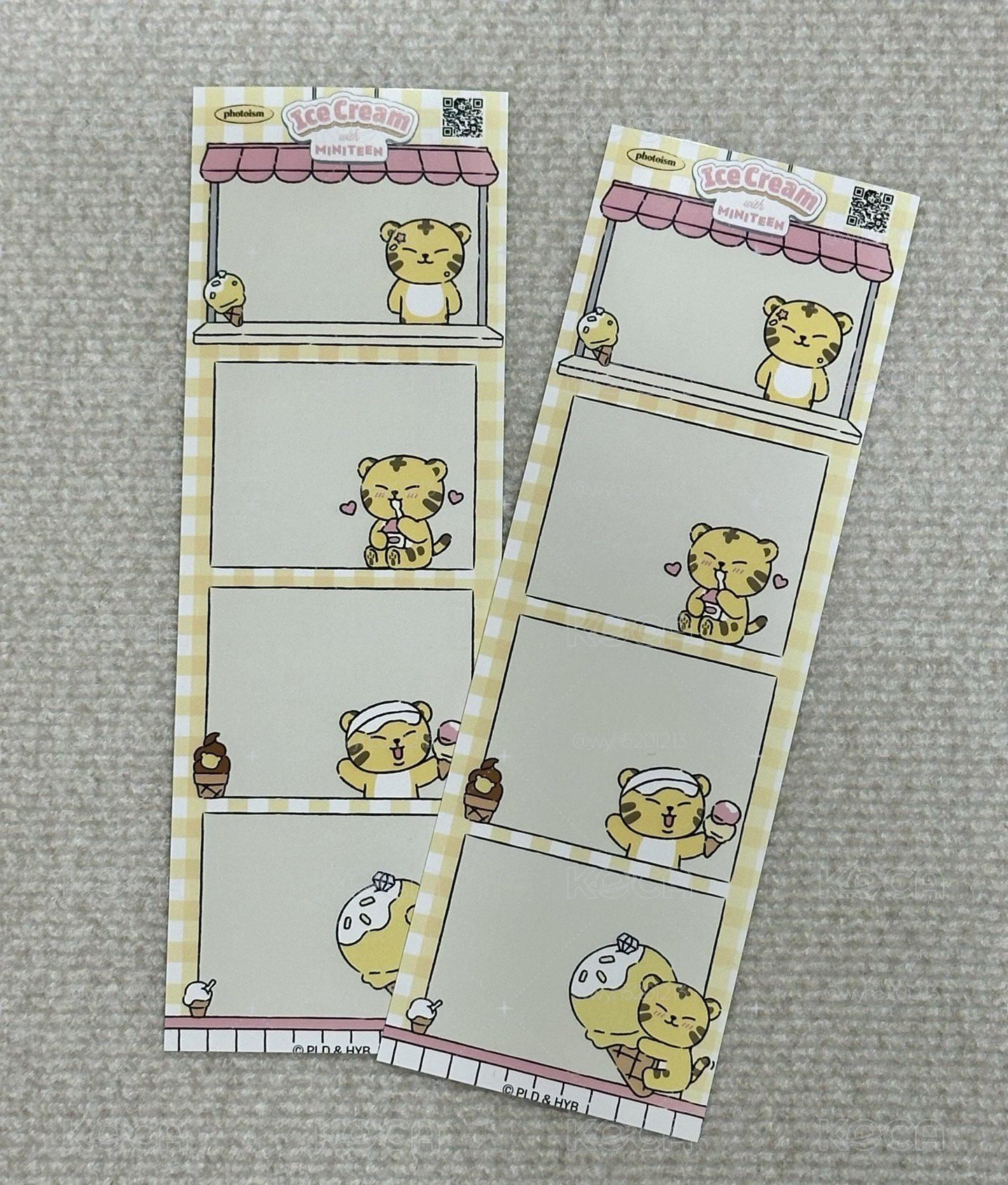 夏日MINITEEN 人生四格卡 / 拍貼 