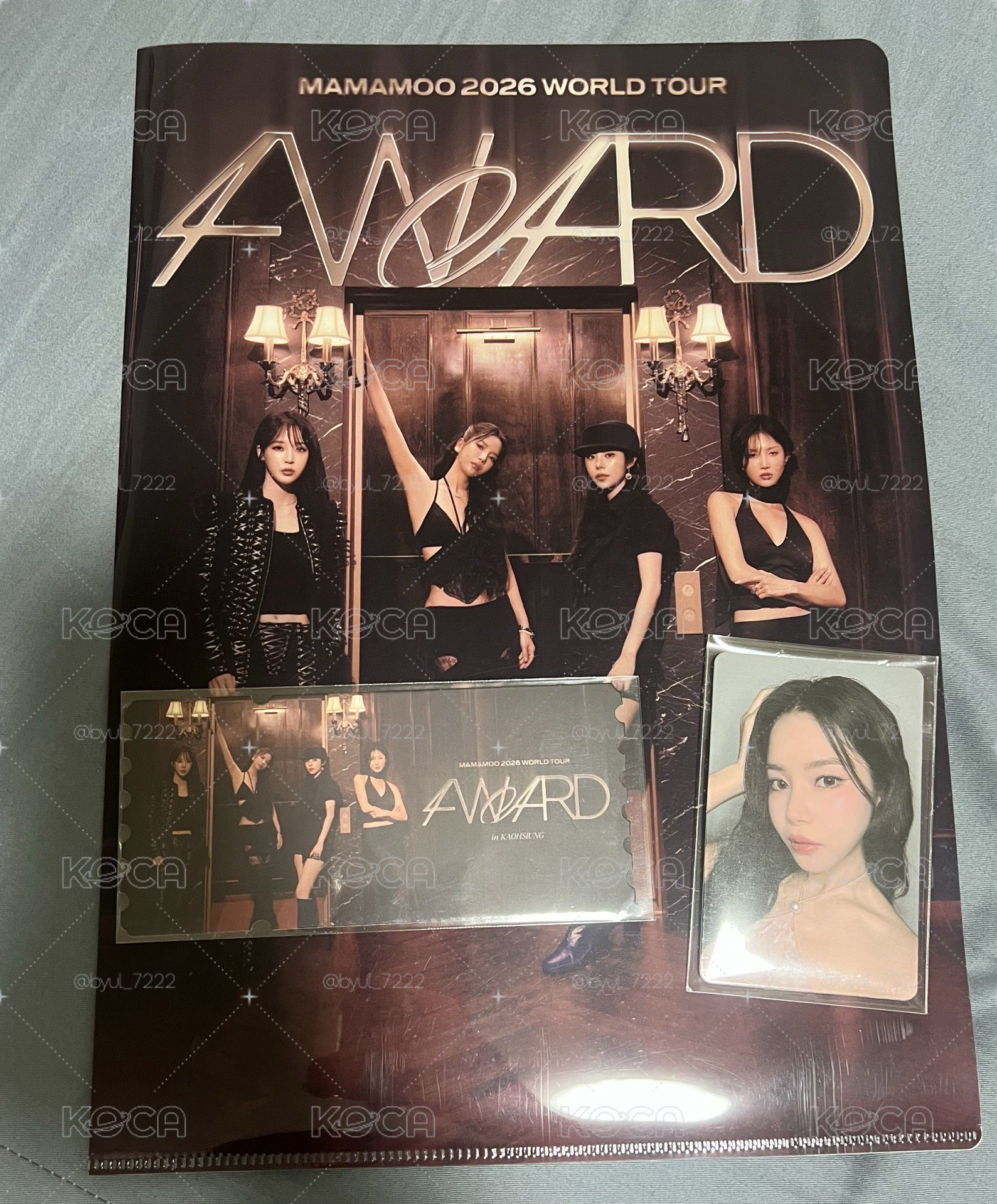 MAMAMOO 7/4入場禮