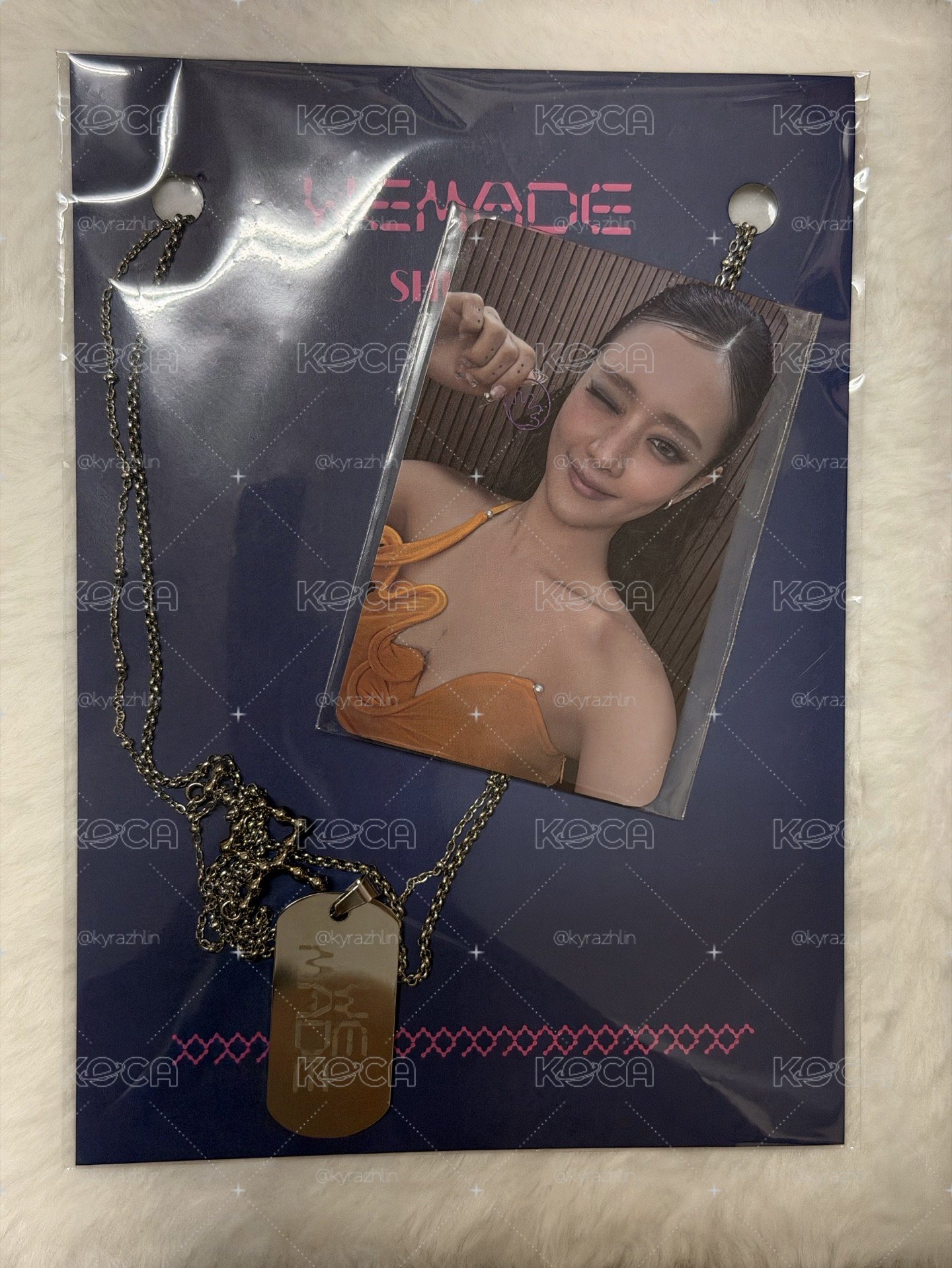 現貨 idle舒華項鏈+米妮滿額卡