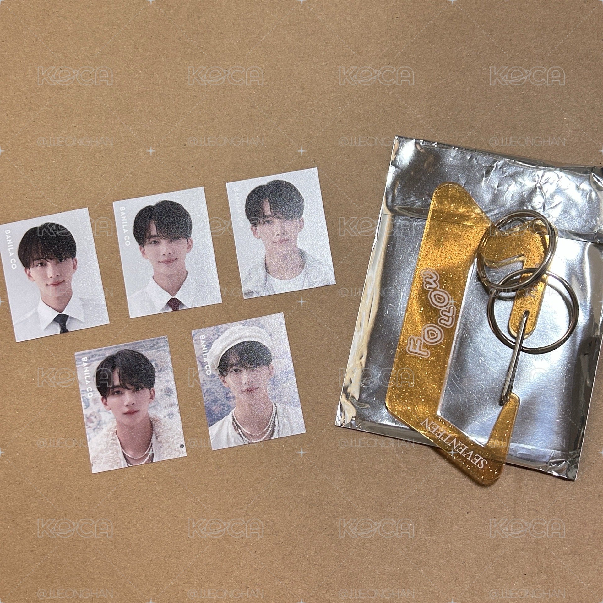 Banila 證件照*5 +八登山扣