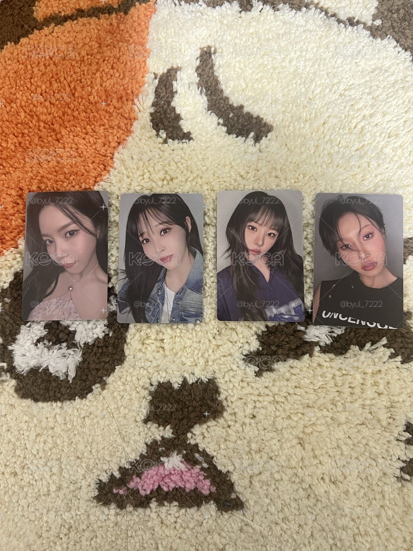 MAMAMOO 籃球衣小卡一套