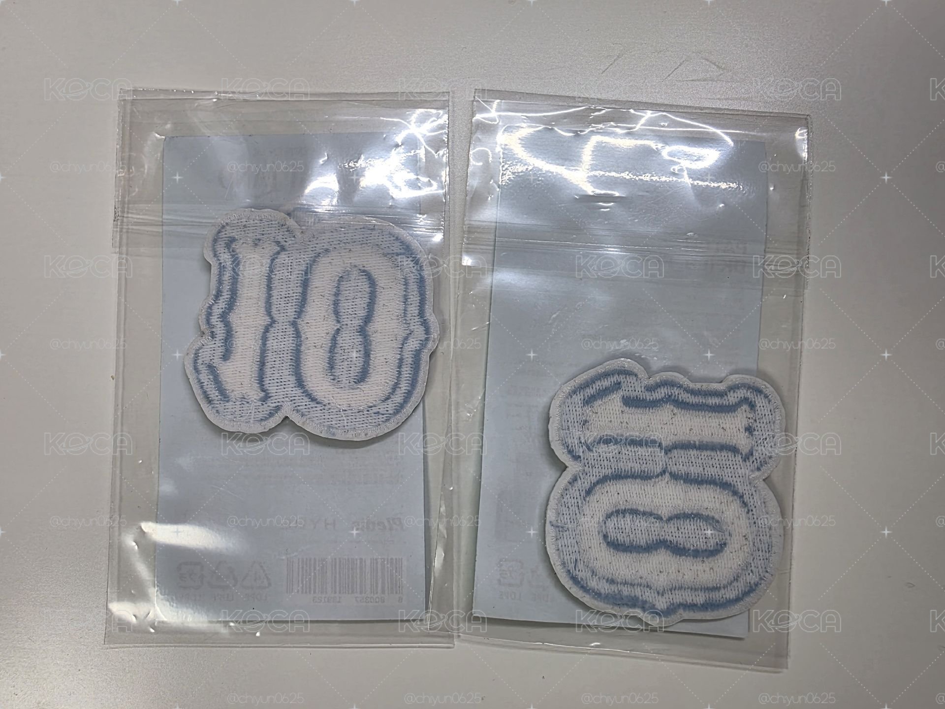 26'克拉島 刺繡貼/布章 - 碩