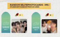 RANDOM SELFIE PHOTOCARDS SET A