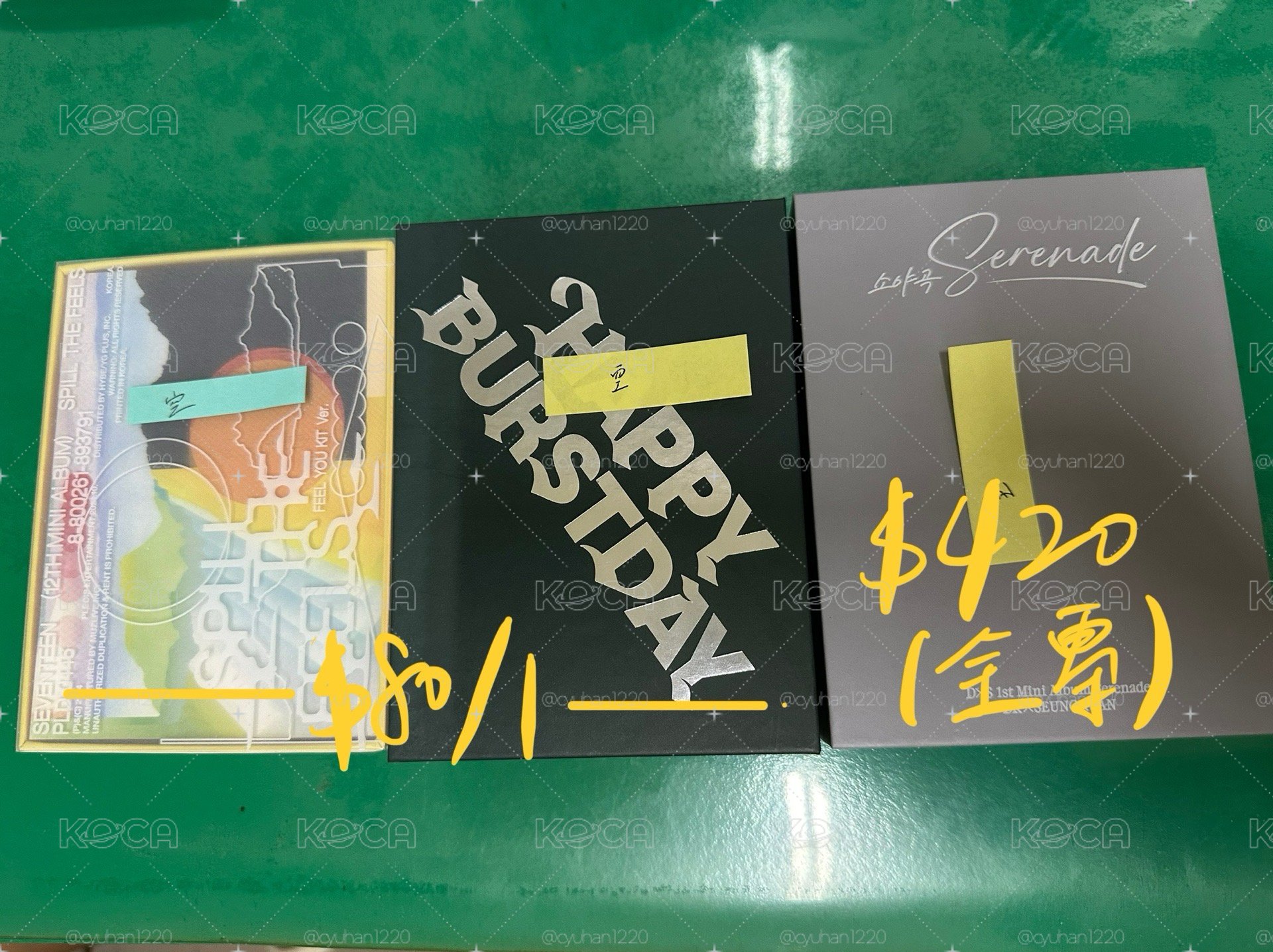 手燈吊飾、徽章、專輯、拼圖