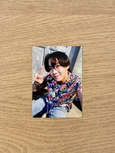 BTS 防彈少年團J-hope 鄭號錫 - 官方應援棒3代手燈特典小卡