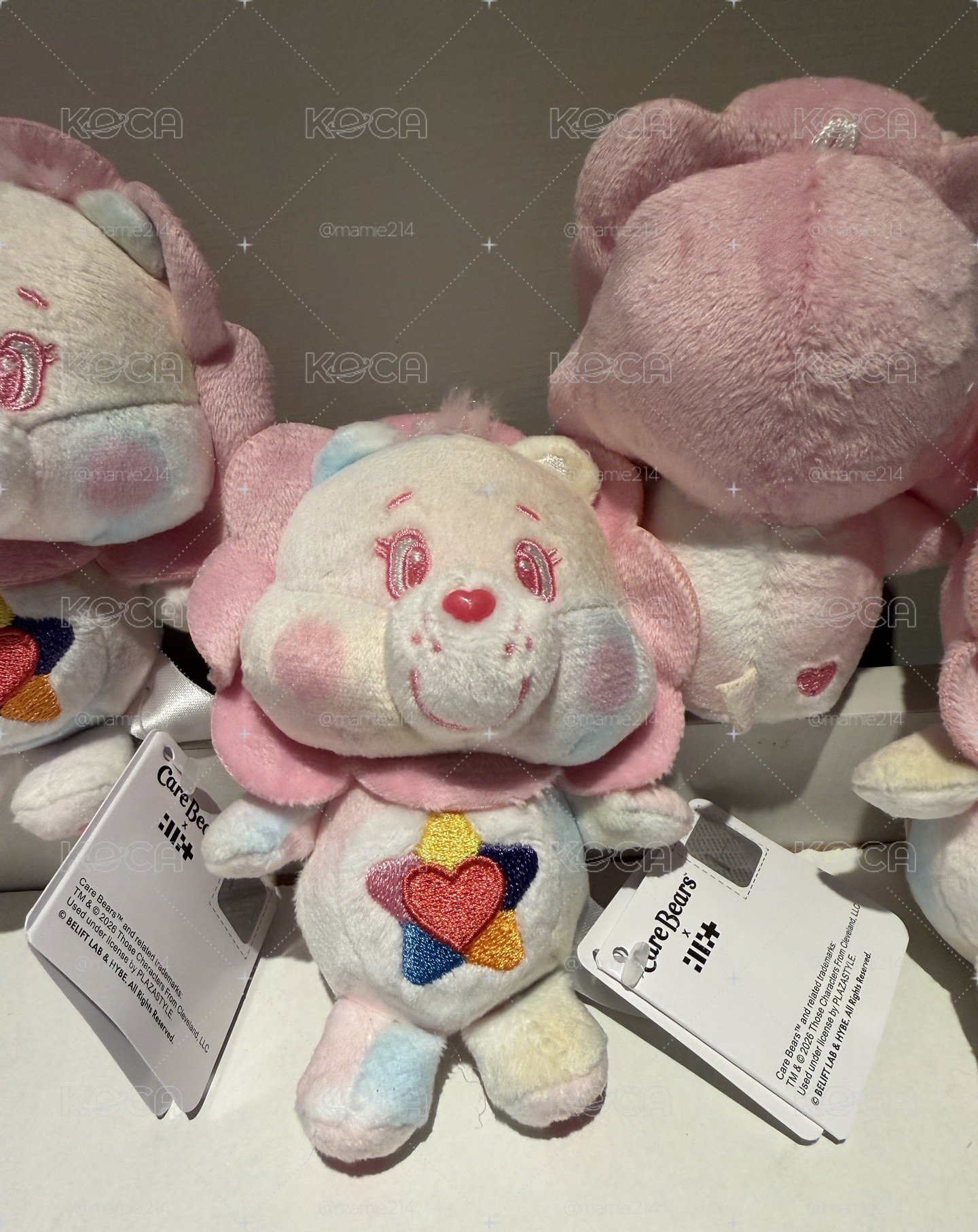現貨-Illit x care bears 頭套娃娃