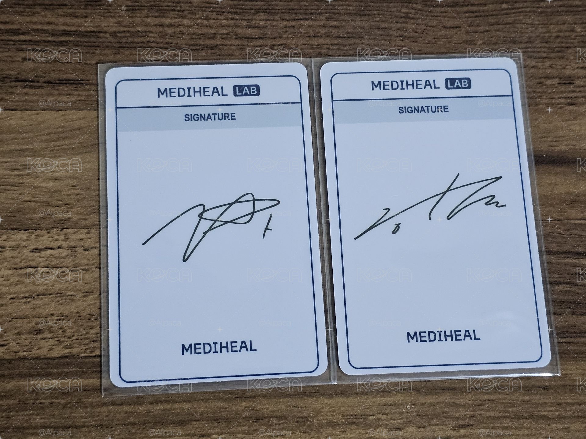 PLAVE Mediheal 識別證卡