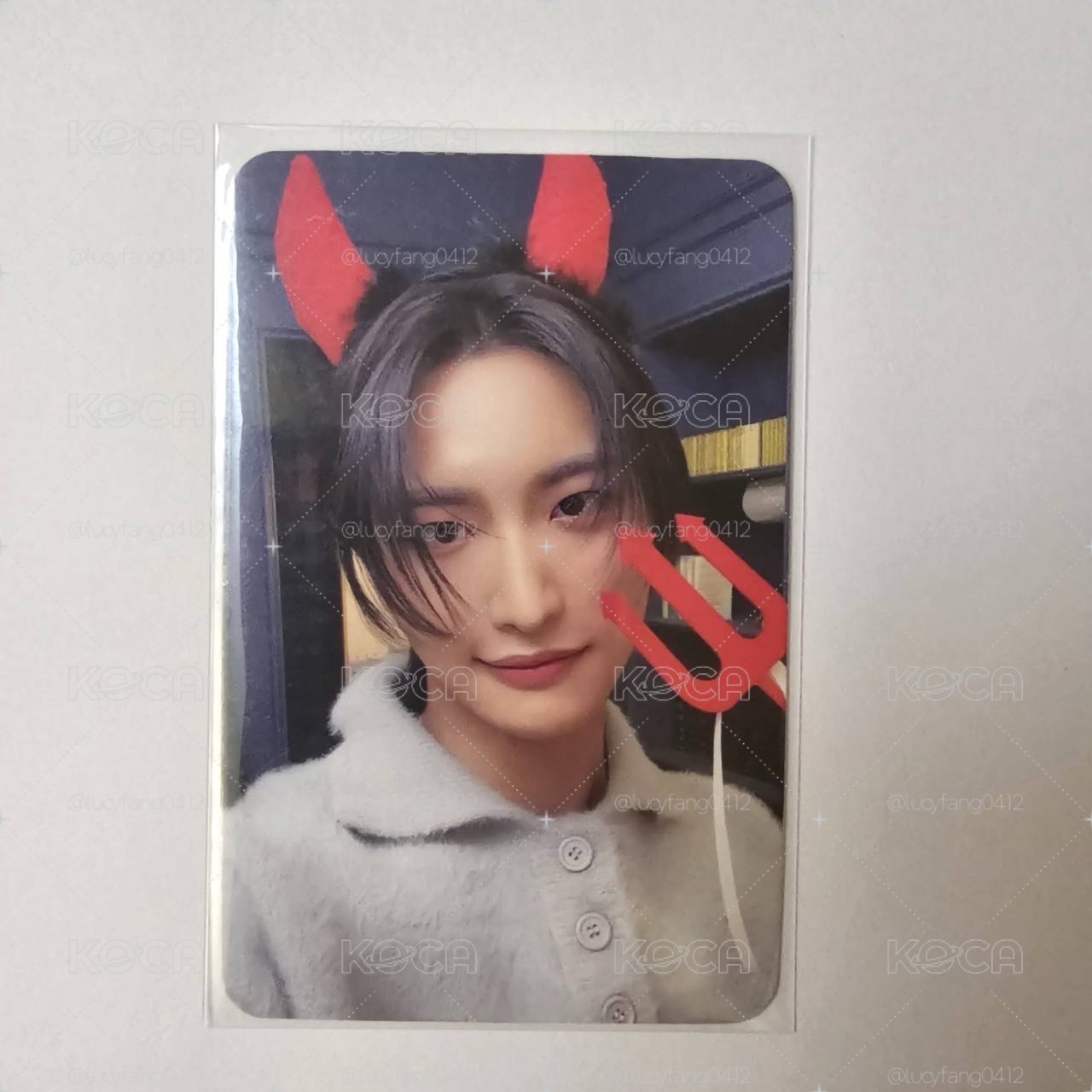 ATEEZ 星化 SEONGHWA Will SW  幸運卡 惡魔ver.