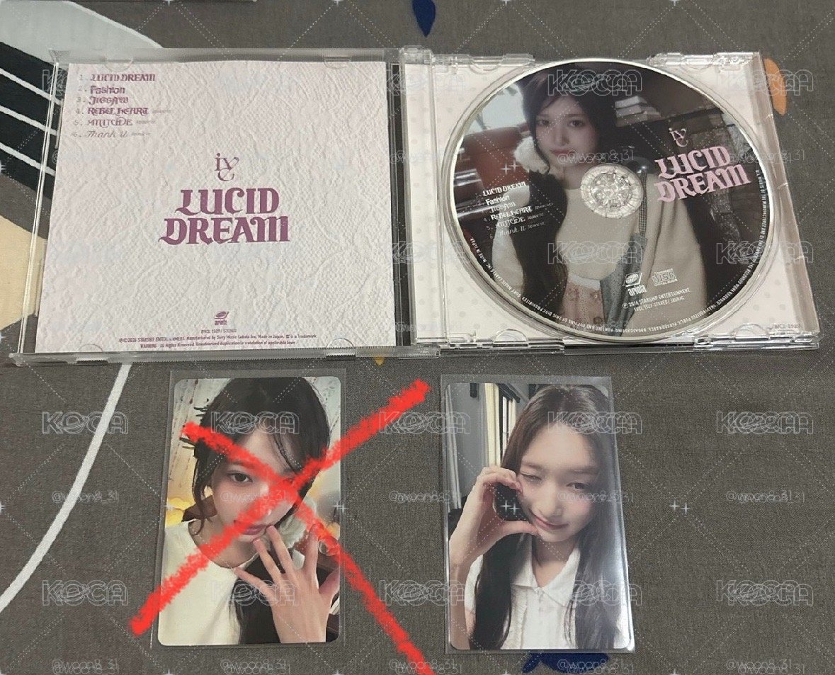 日專 LUCID DREAM 通常盤瑞CD+塔店特典卡