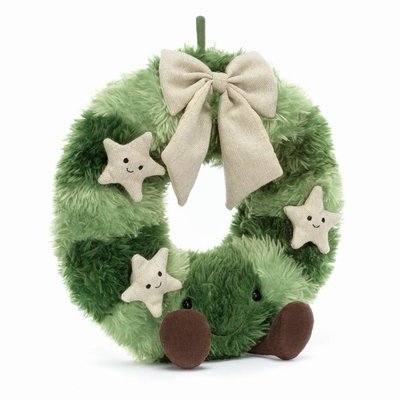 Jellycat趣味聖誕花圈