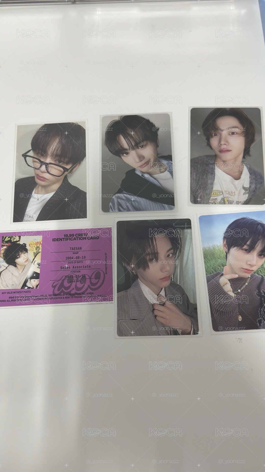 🛒: ꒰ #推坑 出泰山娃有原袋+後面小卡 ꒱