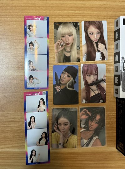 i-dle 現貨隔天出 人生四格 刷 娟 oy特典 we made
