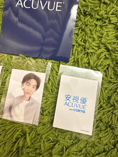 CORTIS*ACUVUE 安視優 聯名小卡 隱形眼鏡小卡 聯名小卡