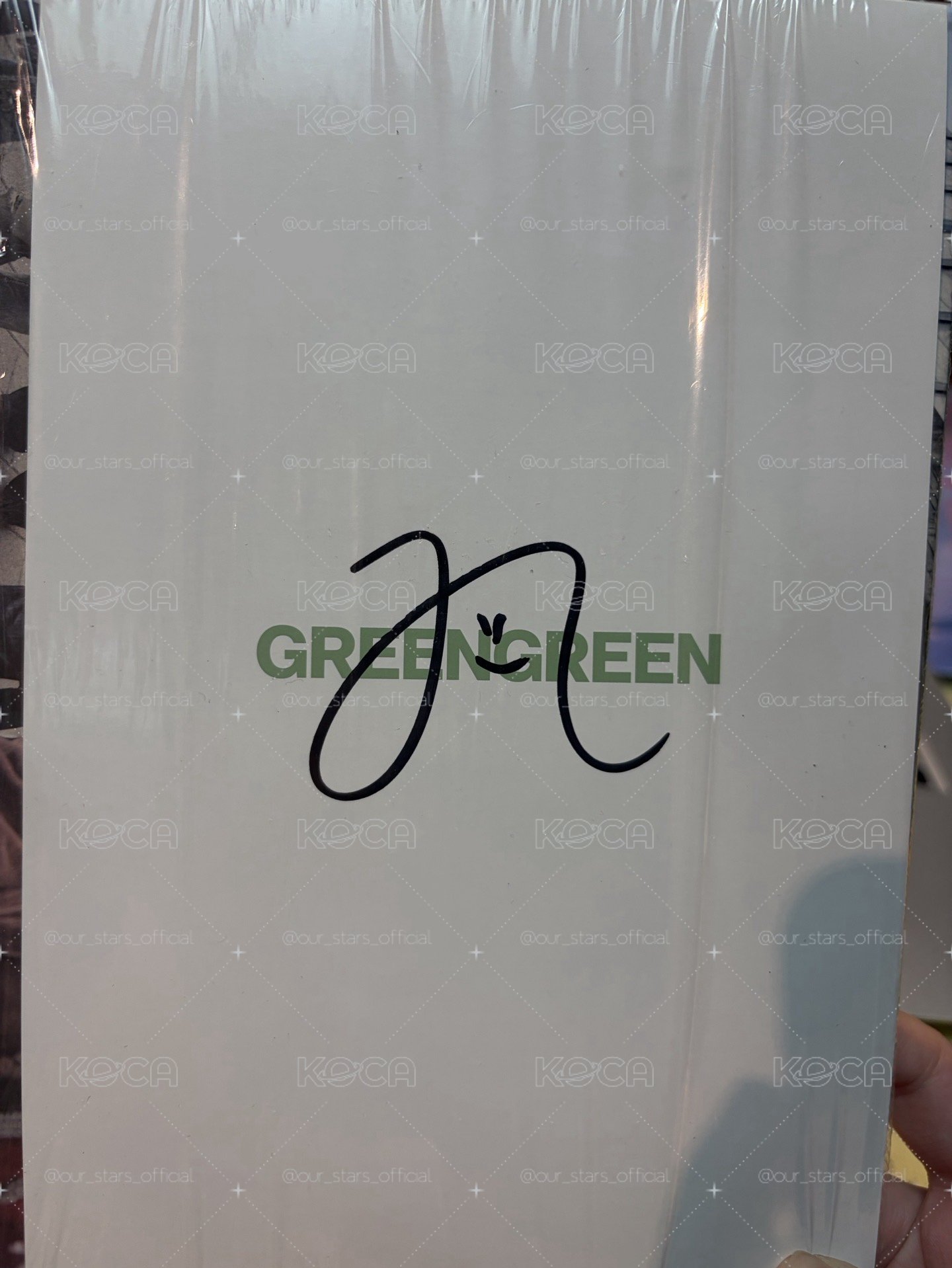 （簽名專輯）CORTIS 美國 官方 GREENGREEN JAMES 親筆簽名 專輯