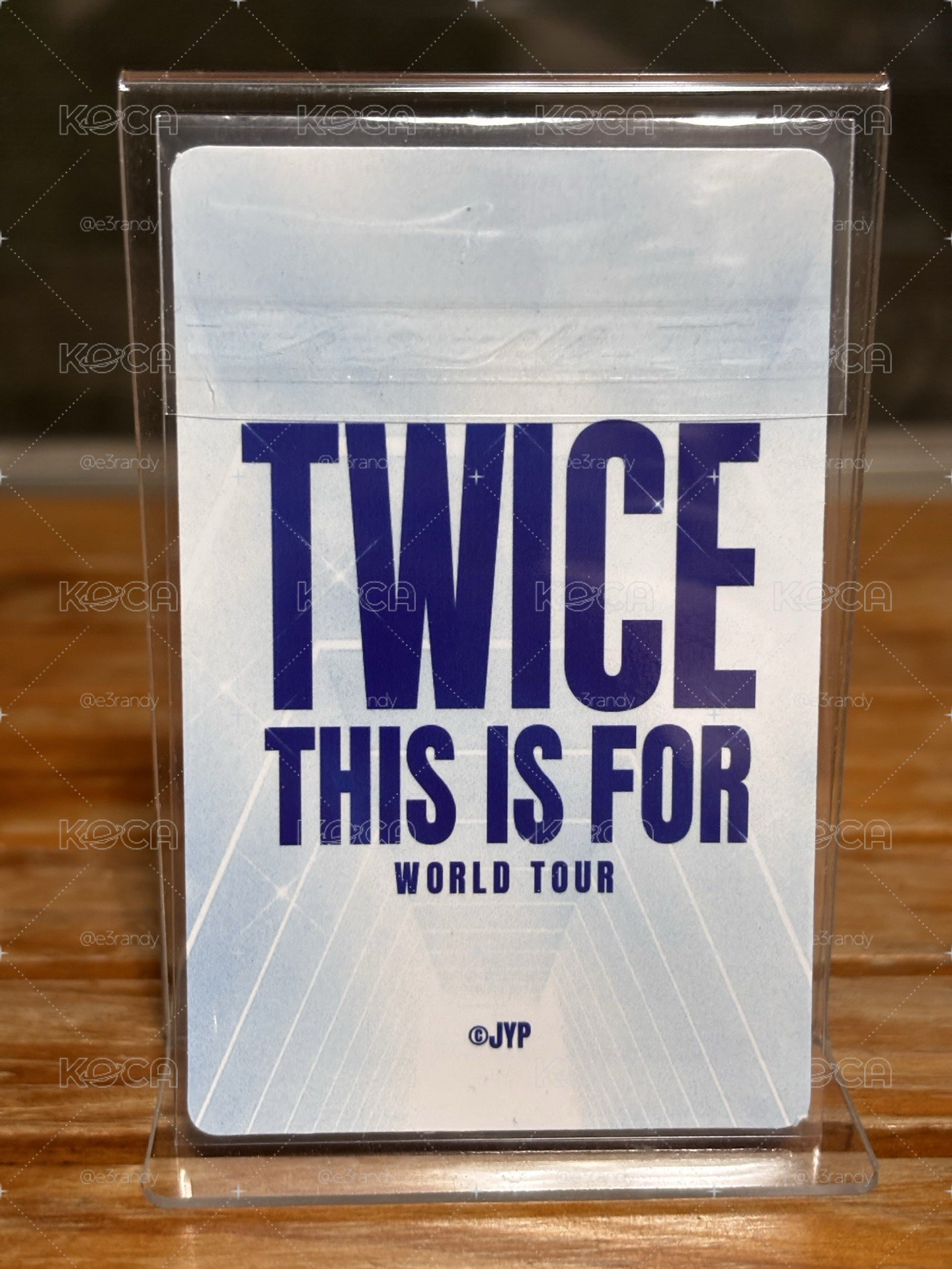 俞定延 Jeongyeon TWICE 六巡 快閃店 滿額卡