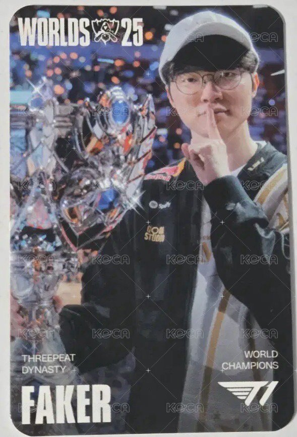 25冠軍小卡-Faker