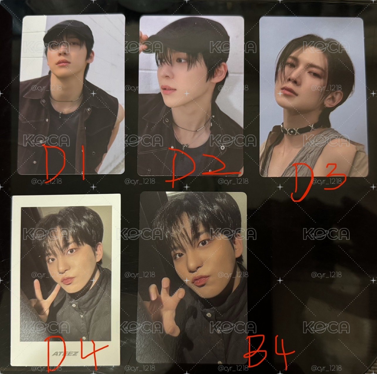 ATEEZ 一些小卡們