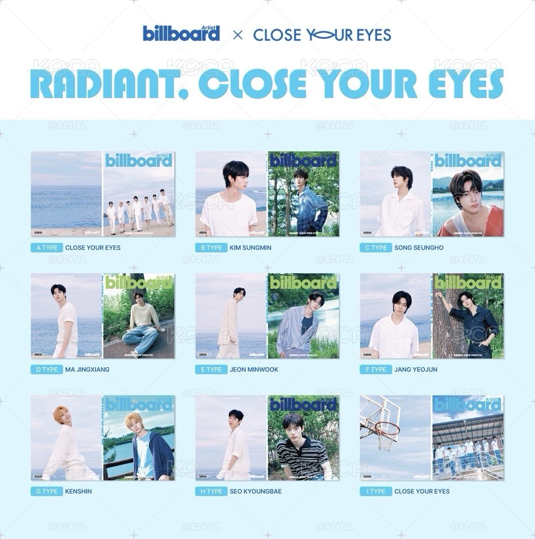 Billboard x CYE 雜誌&特典卡（預購）