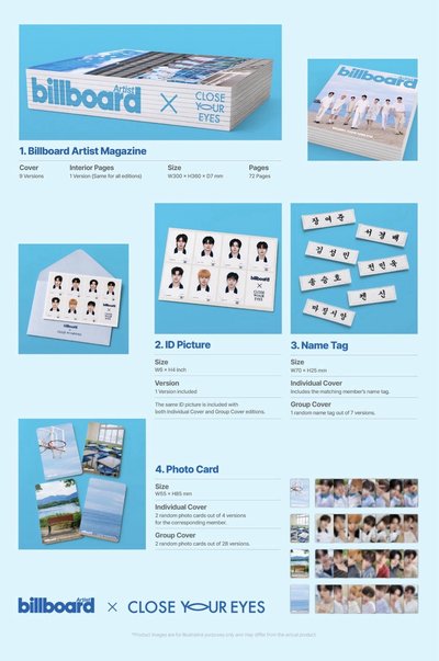 Billboard x CYE 雜誌&特典卡（預購）
