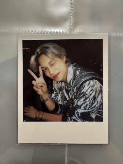 EXO-Kai-Wait On Me PB 專輯卡 拍立得