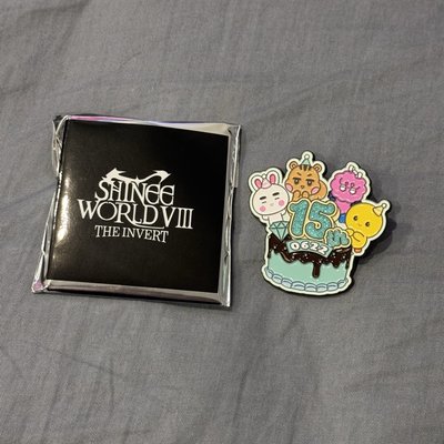 SHINee 15週年 隨機徽章 特別款 送一張滿額卡（可挑成員）
