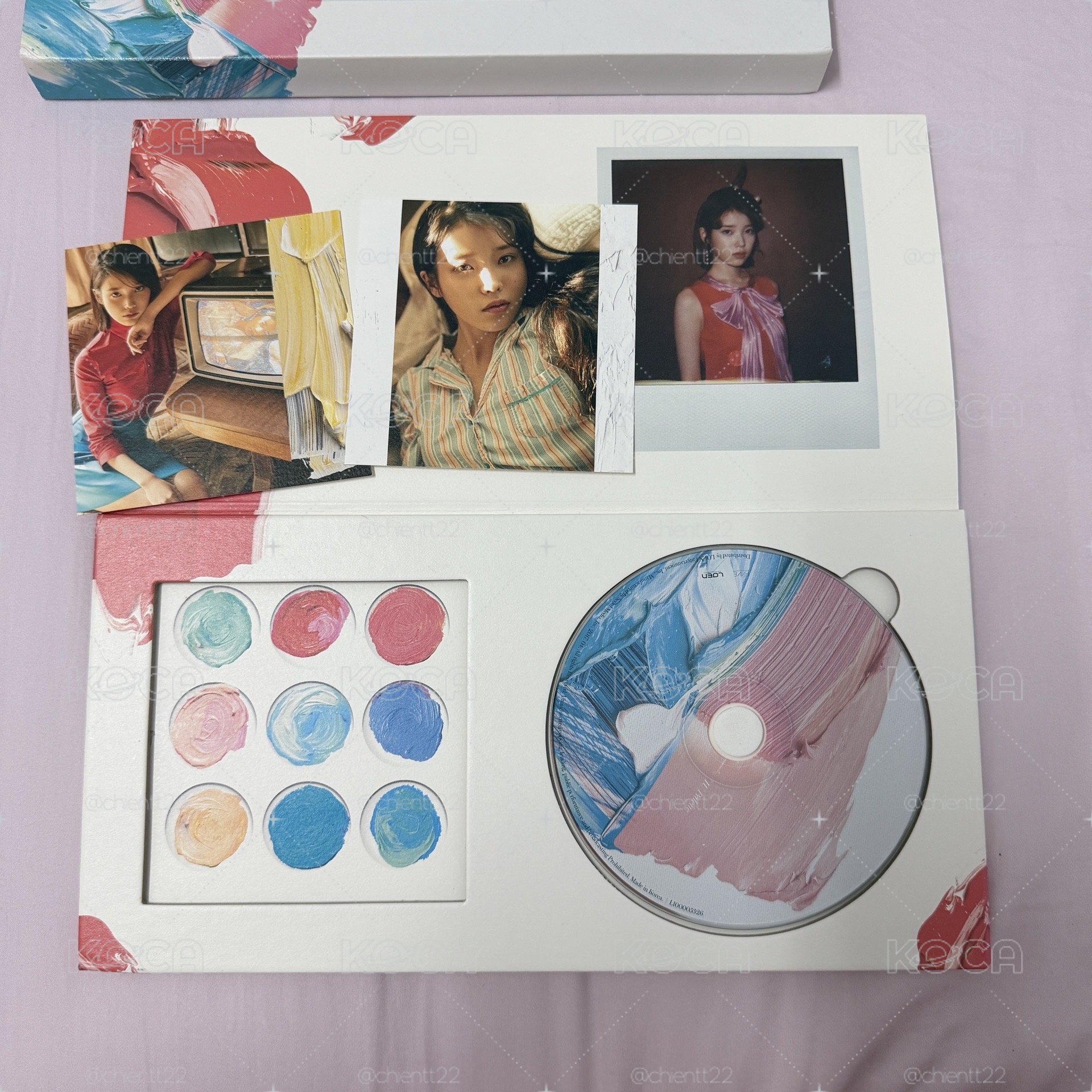 IU 李知恩 Palette 調色盤 專輯