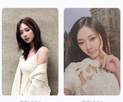 TWICE子瑜solo專 小卡為圖二