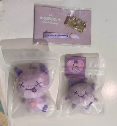 寧10cm娃+手燈娃+裝飾和卡