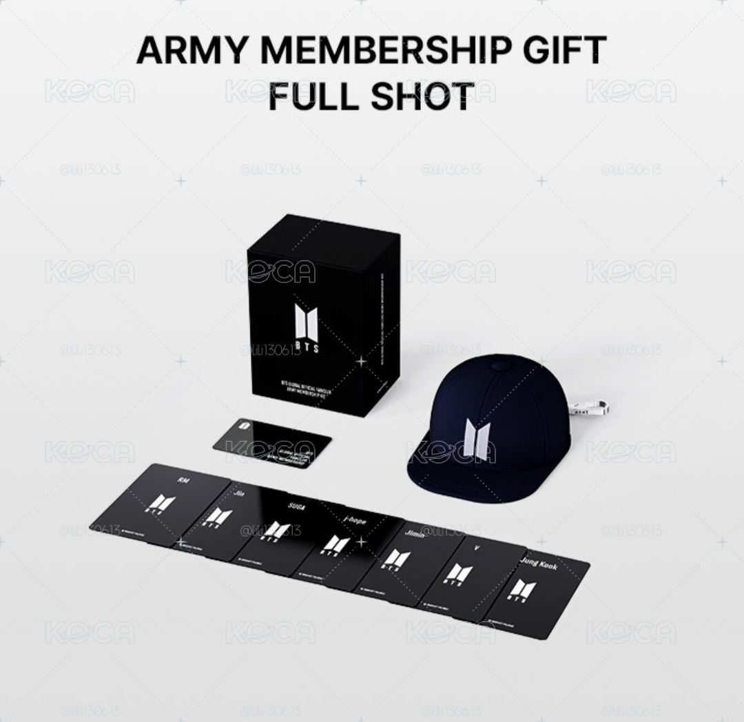 BTS 12期會員禮