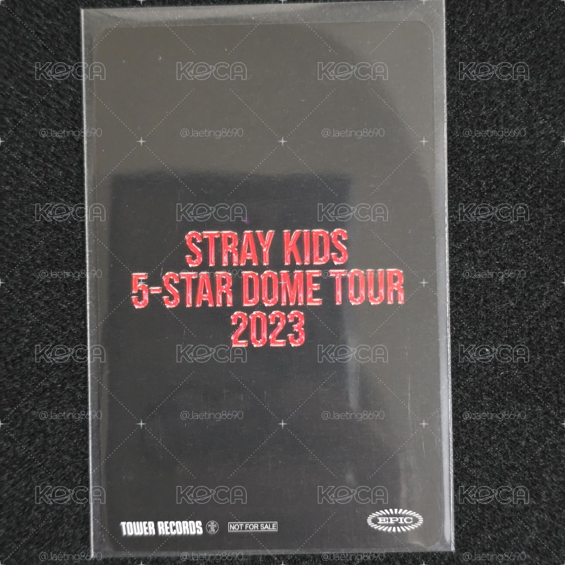 Stray Kids 2023 5-STAR 日本蛋巡 塔店特典卡🐥Felix 菲菲