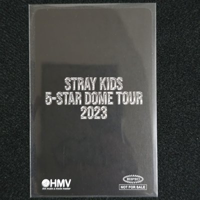 Stray Kids 2023 5-STAR 日本蛋巡 HMV特典卡🐥Felix 菲菲