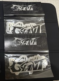 giant金屬光貼紙包