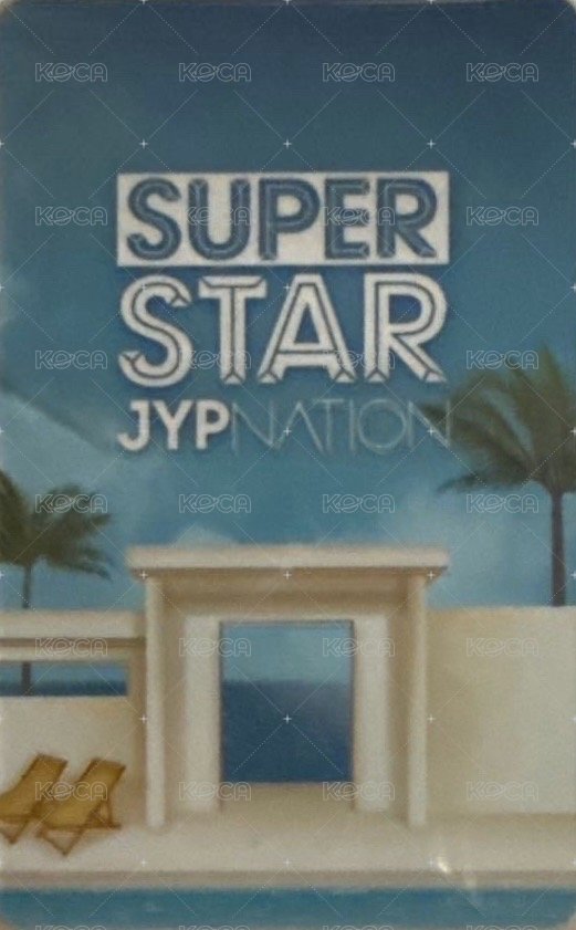 SUPERSTAR 遊戲卡  背面