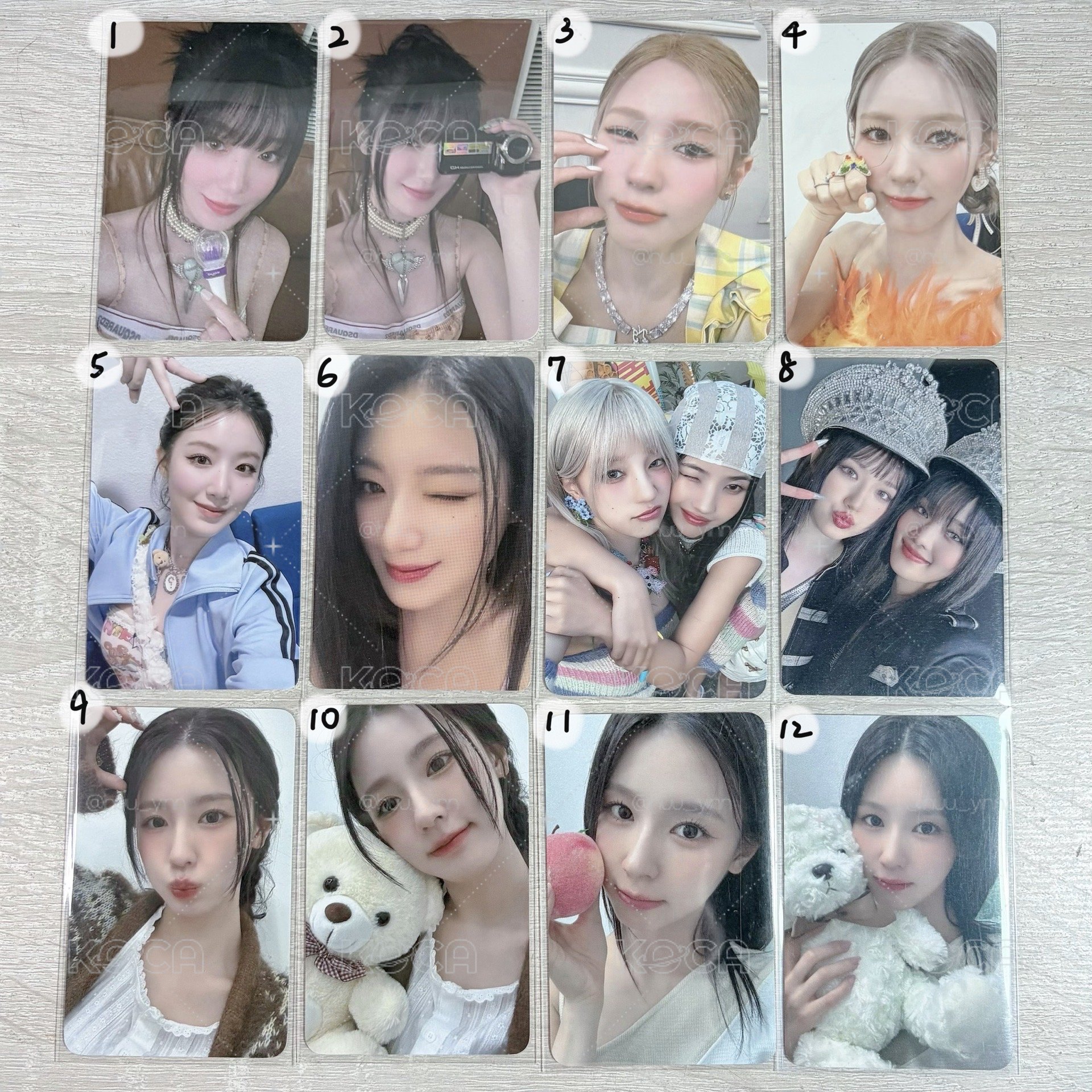 i-dle 特典 打歌卡 / 場限卡 / 保真熱貴卡
