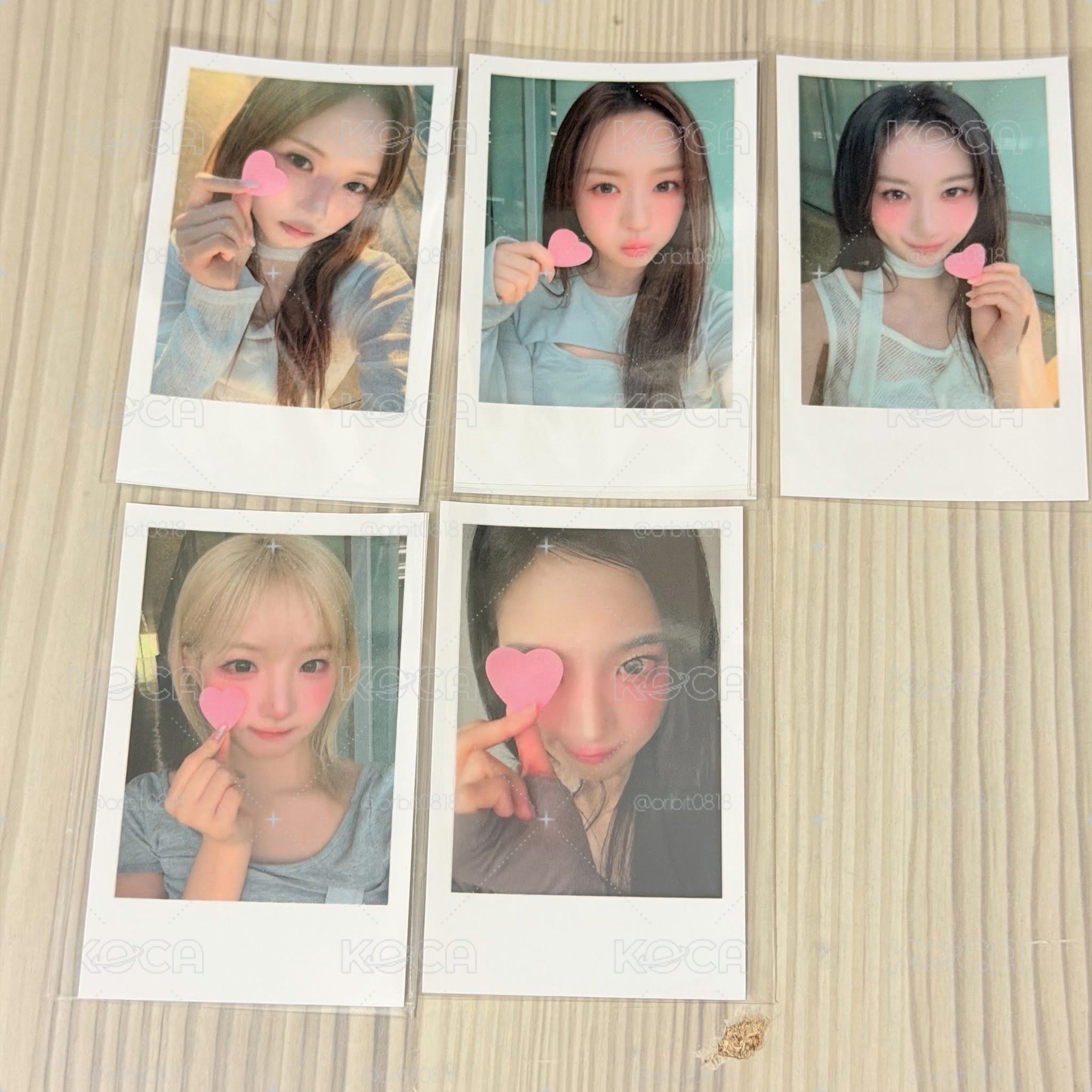 LOVE&POP pt.1 whosfan快閃店幸運卡