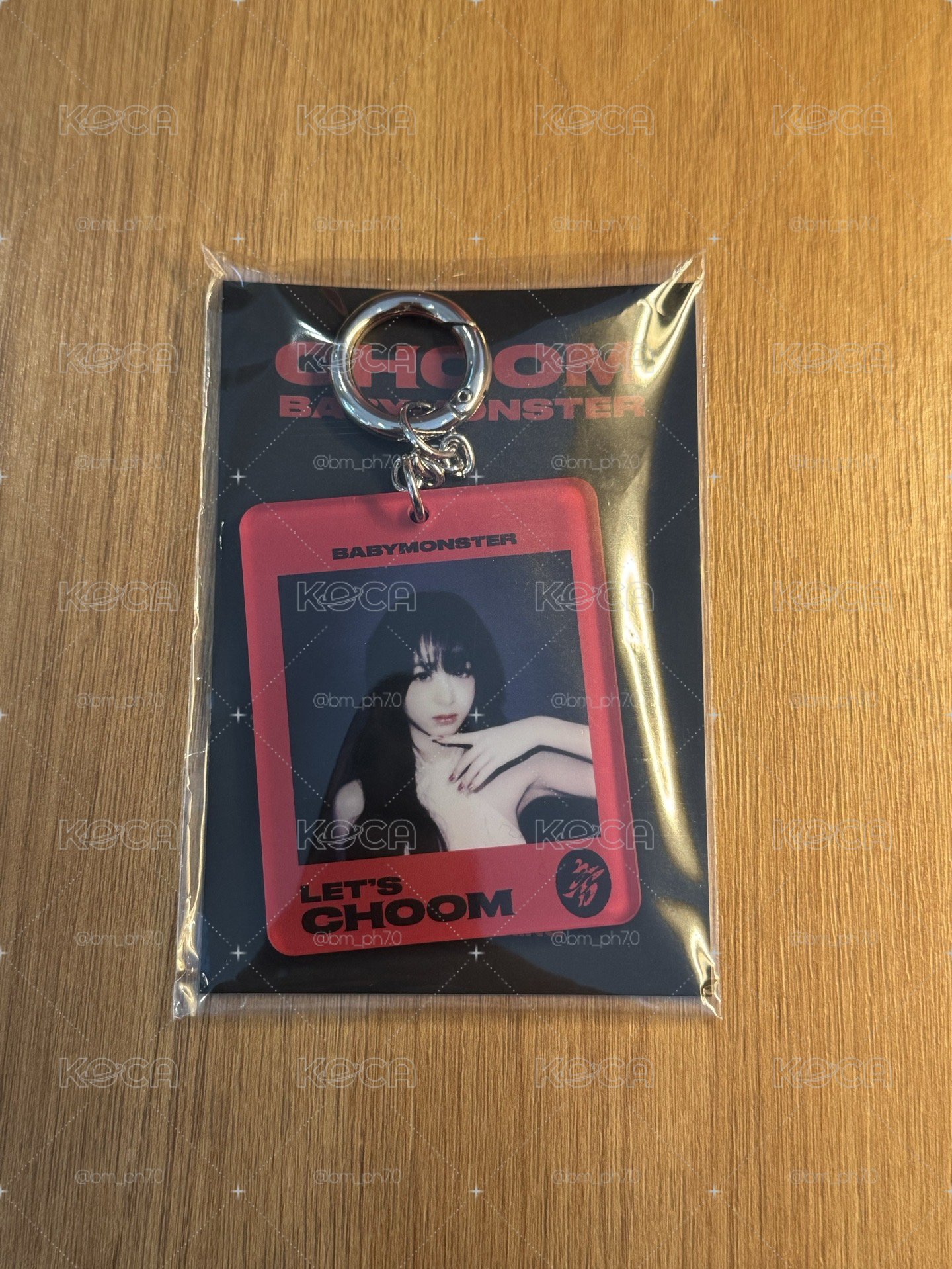 CHOOM線下限定壓克力吊飾柒