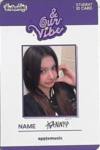 &Our Vibe am 線上9.0 簽售卡 證件照