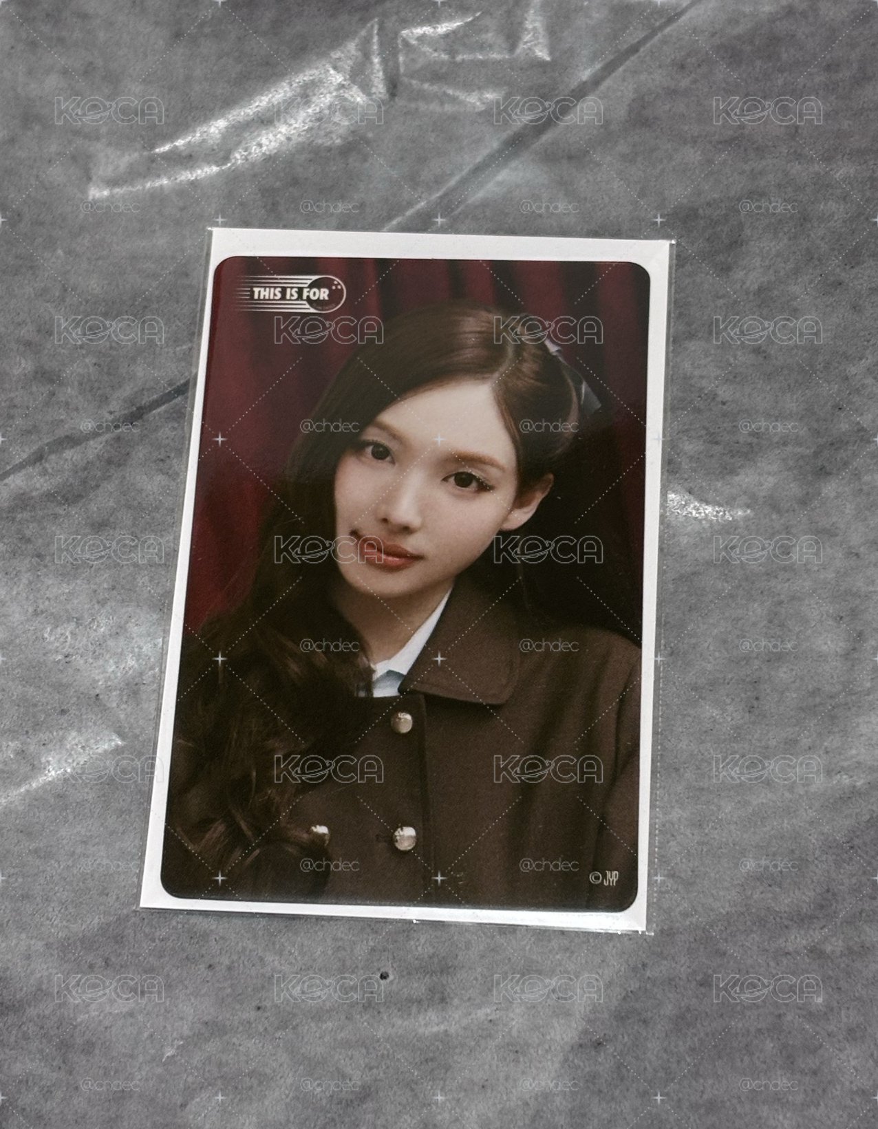 TWICE Nayeon新國立隨機卡