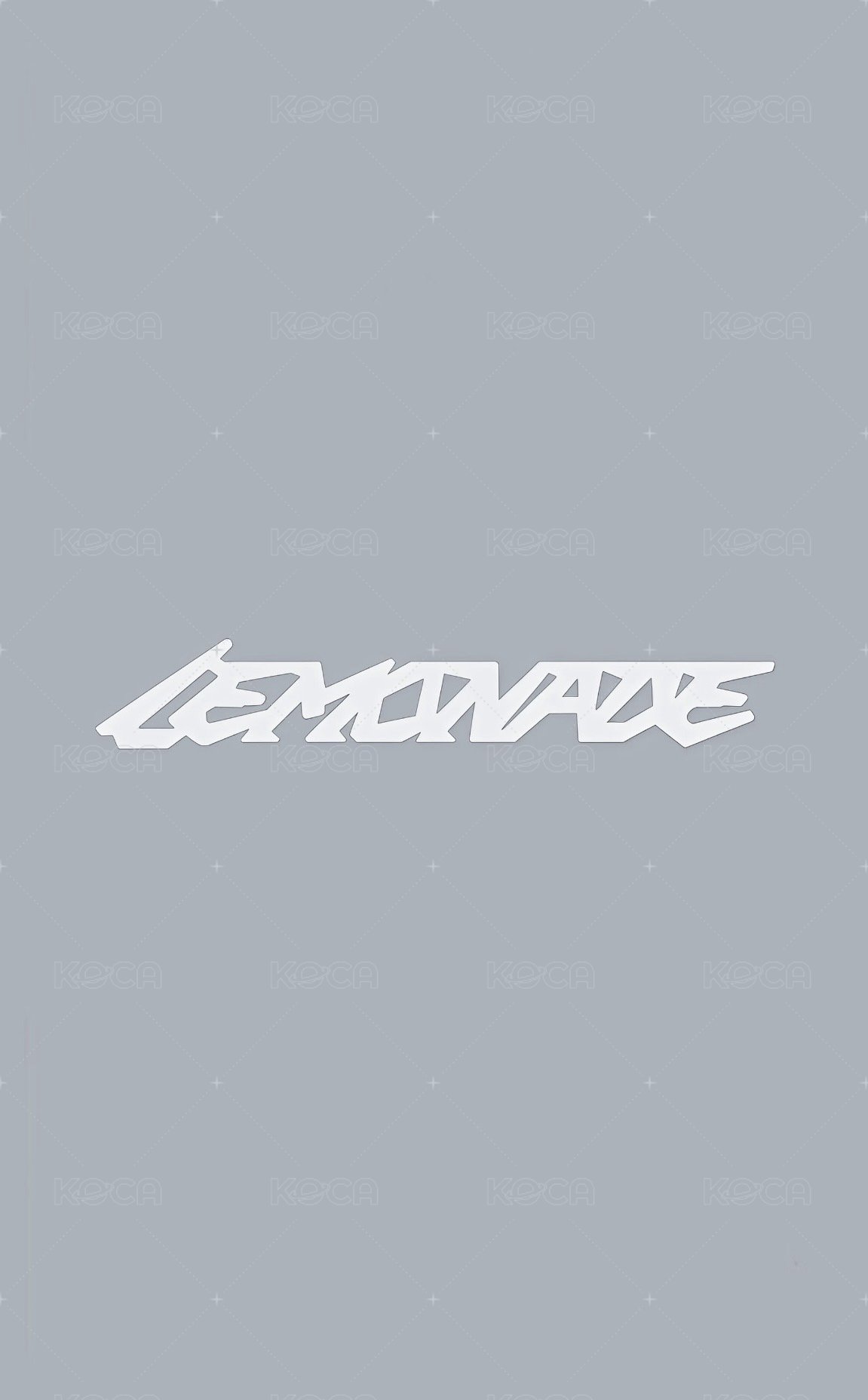 LEMONADE 紐約快閃 帽踢 周邊卡  背面