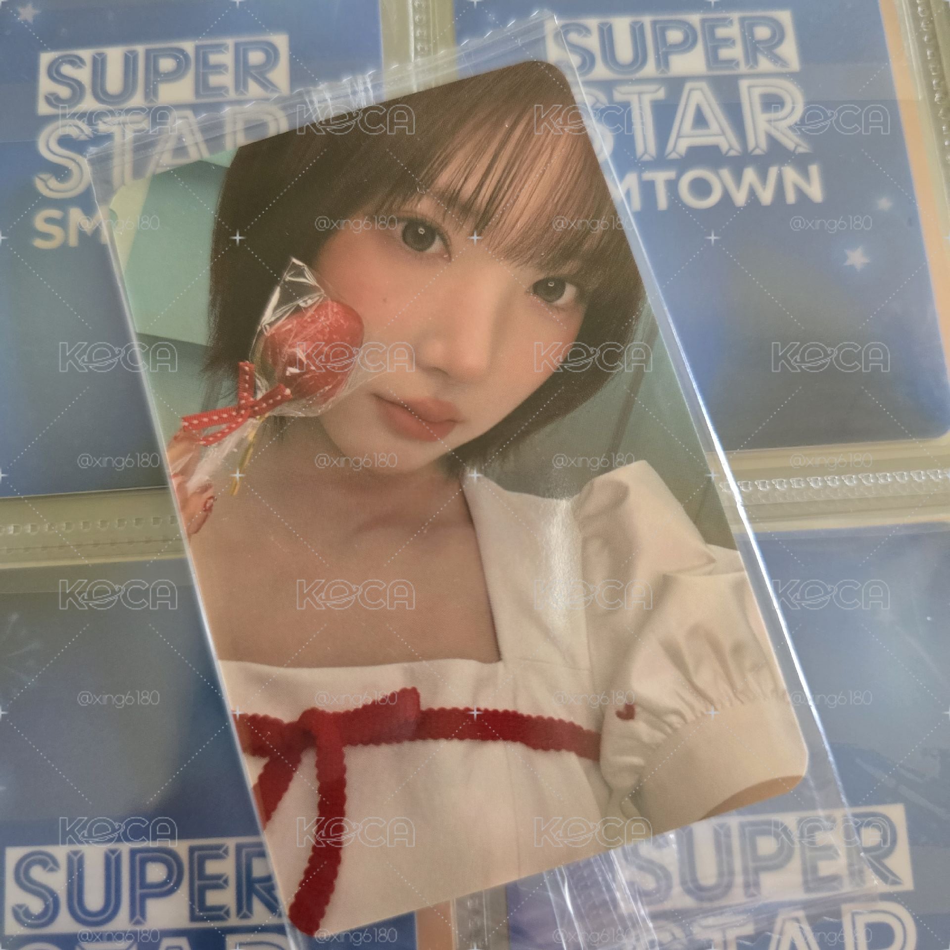 hearts2hearts jiwoo Rude! k4 1.0 幸運卡 
