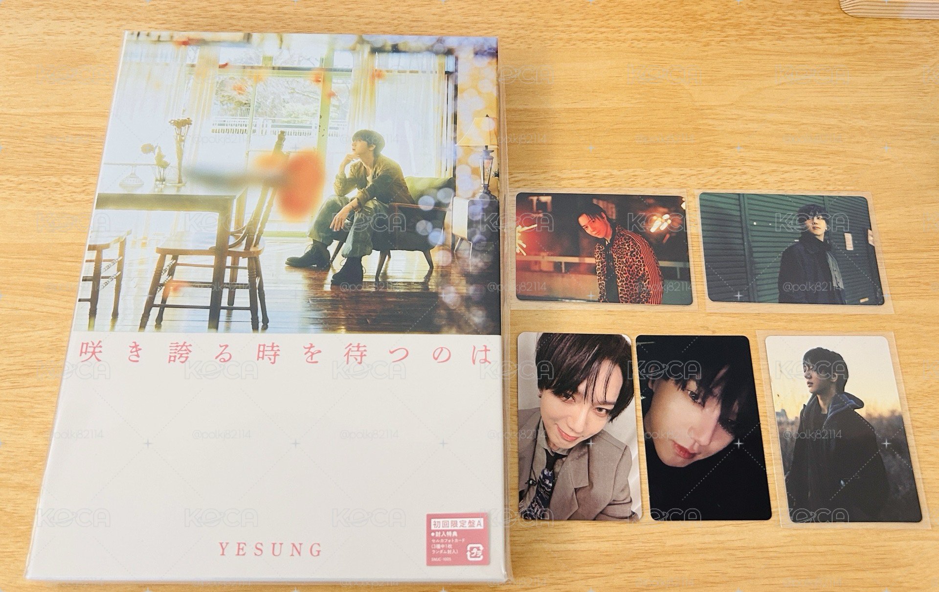 藝聲☁️日專 初回A+小卡們