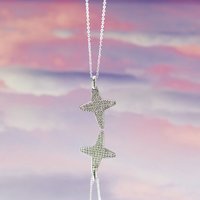 WELCOME BACK SETNECKLACE & TAG KEYRING